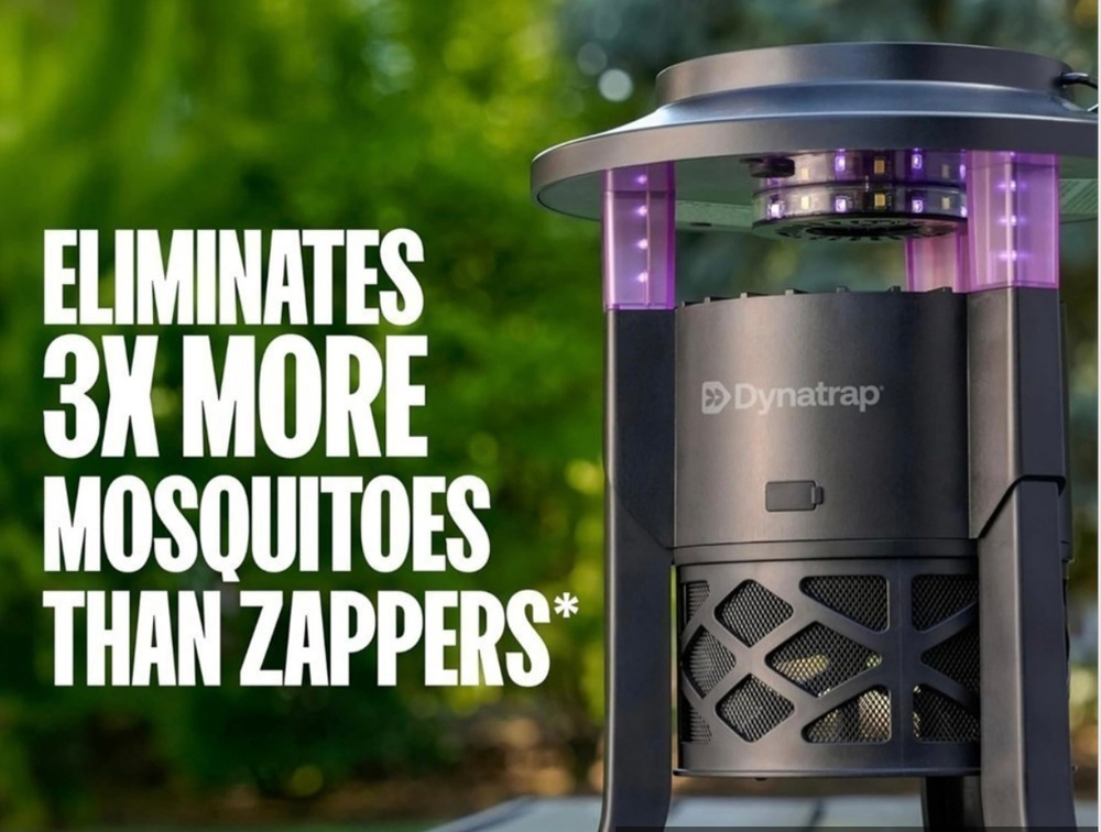 Dynatrap Portable Mosquito Trap Black Hanging Tabletop